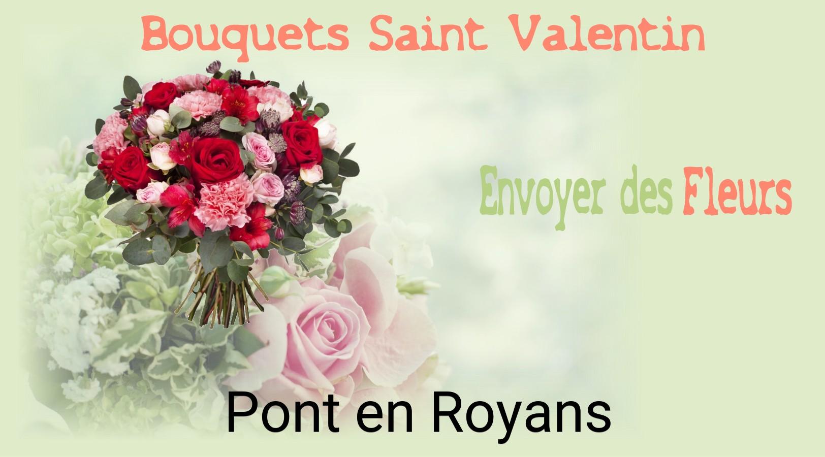 Roses de Saint-Valentin livrées à Pont-en-Royans